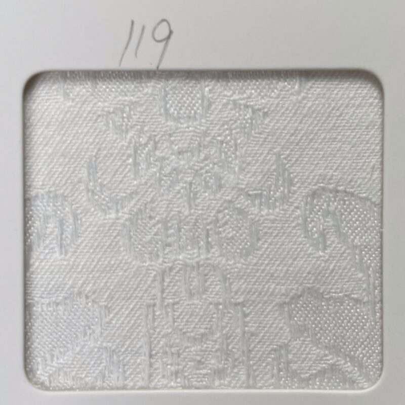 Ivory Floral Jacquard