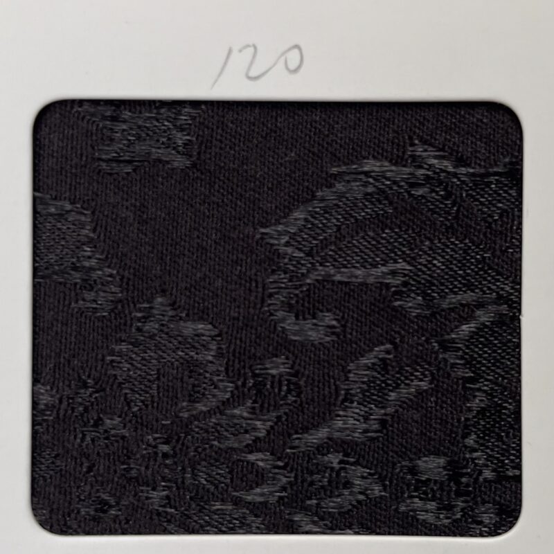 Black Floral Jacquard